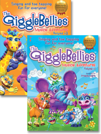 The Gigglebellies Musical Adventures Digital Dvd Set 